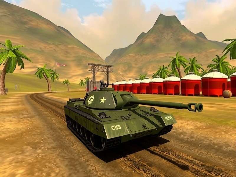 Indra Tank Gameplay Screenshot